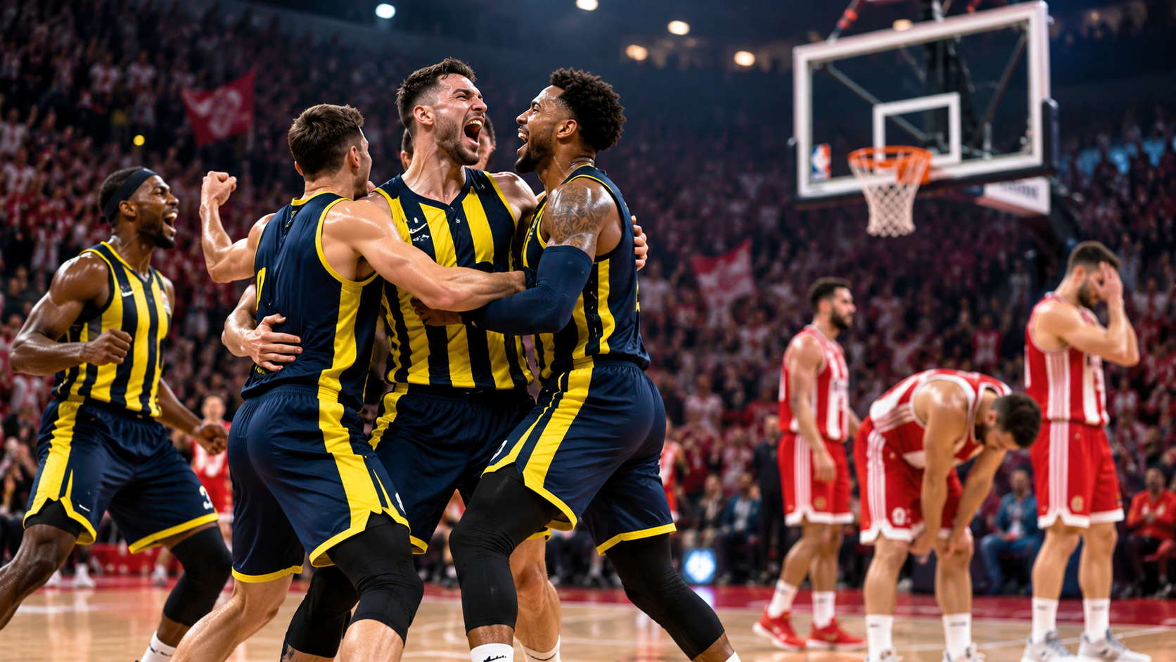 A Tremendous Comeback by Fenerbahçe in Greece! Overcoming a 16-Point Deficit to Topple Olympiacos