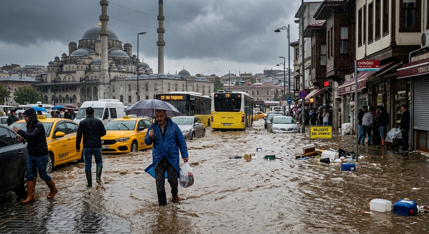 İstanbul’da Sağanak Felaketi: 2 Kişi Hayatını Kaybetti.